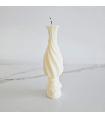 נר הבדלה  מעוטר ריחני לבנדר פטשולי וניל