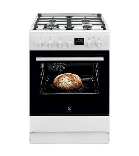 תנור משולב כיריים 62 ליטר אלקטרולוקס Electrolux LKK620200X
