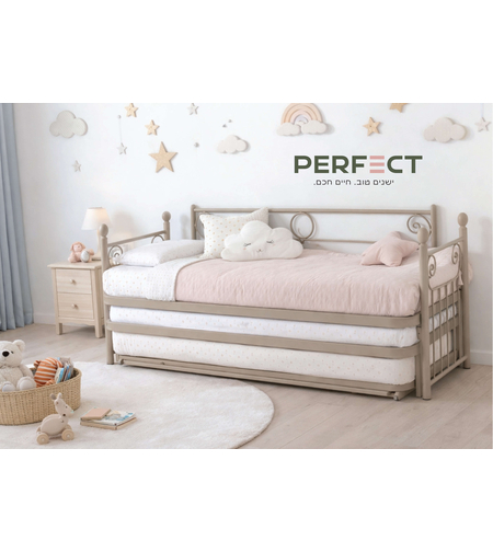 מיטת מאקו מרובעת