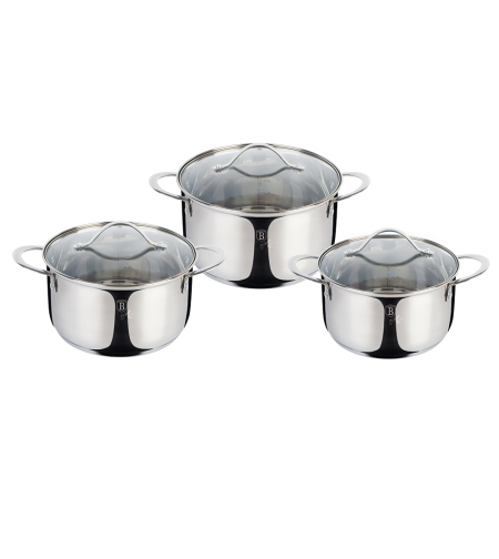 סט 3 סירים איכותיים BH-6662 Silver