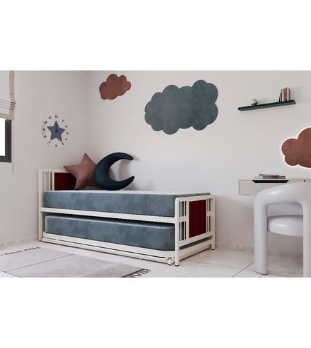 מיטת אירוח כפולה הייריזר דגם נוי