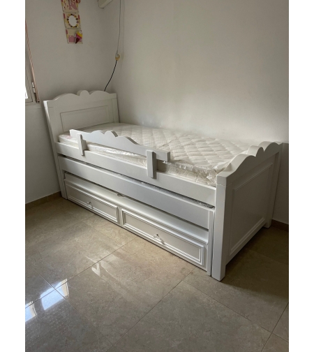 מיטת ילדים משולשת דגם שאנל 