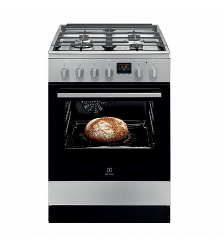תנור משולב כיריים 62 ליטר אלקטרולוקס Electrolux LKK620200X