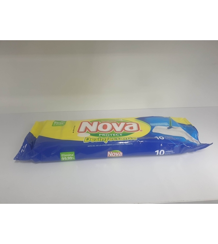 מגבונים גדולים לרצפה עם חיטוי 99%- NOVA