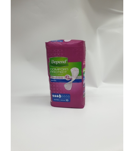 4 טיפות- DEPEND EXTRA COMFORT.