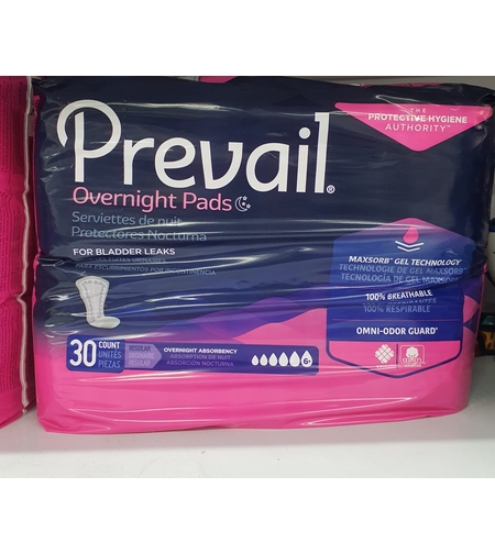 פדים 6 טיפות - PREVAIL פריבל