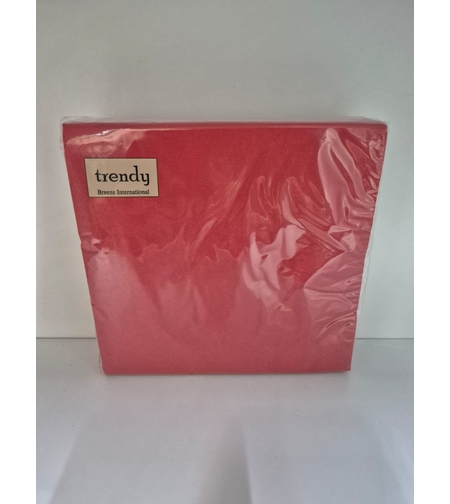 מפיות טרנדי TRENDY  - צבע אדום