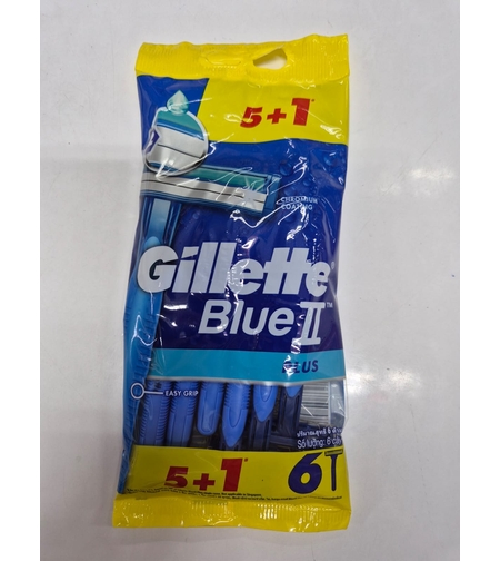 5+1 סכין גילוח ג'לט בלו 2