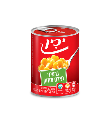 גרעיני תירס מתוק לילדים יכין 335 גרם