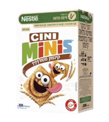 סיני מיניז קינמון נסטלה 500 גרם