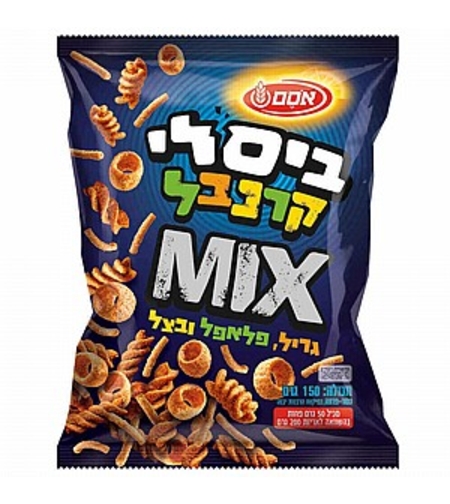 ביסלי קרנבל מיקס גריל פלאפל ובצל אסם 150 גרם