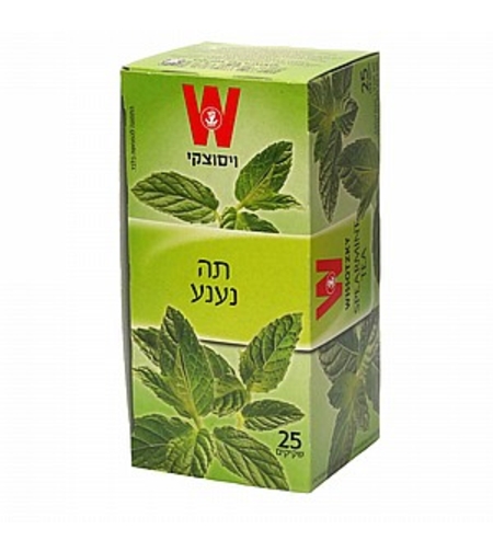 תה נענע ויסוצקי 25 שקיקים