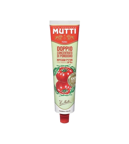 רכז עגבניות DOPPIO בשפורפרת MUTTI