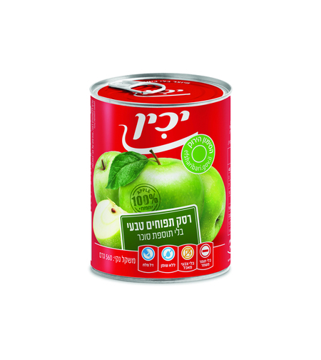 רסק תפוחי עץ ללא תוספות סוכר יכין