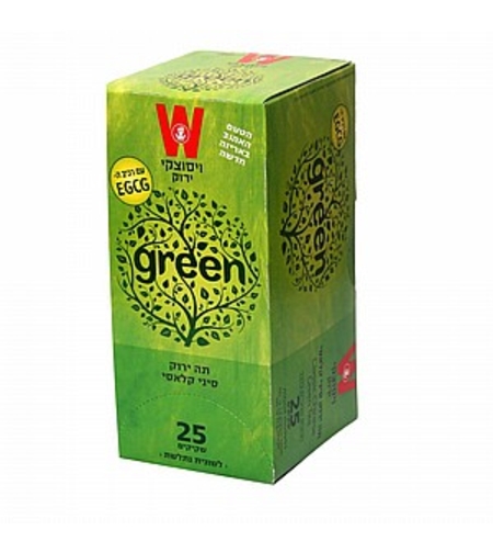 תה ירוק סיני ויסוצקי 25 שקיקים