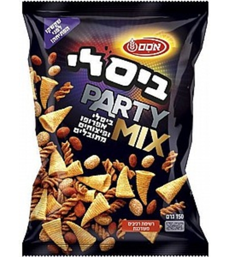 ביסלי פארטי מיקס מתובלים אסם 150 גרם