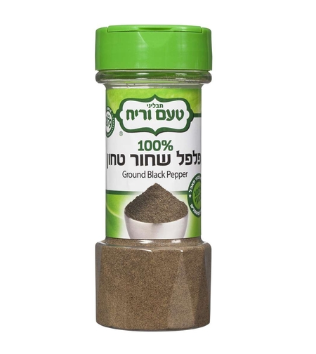 פלפל שחור טחון 100 גרם