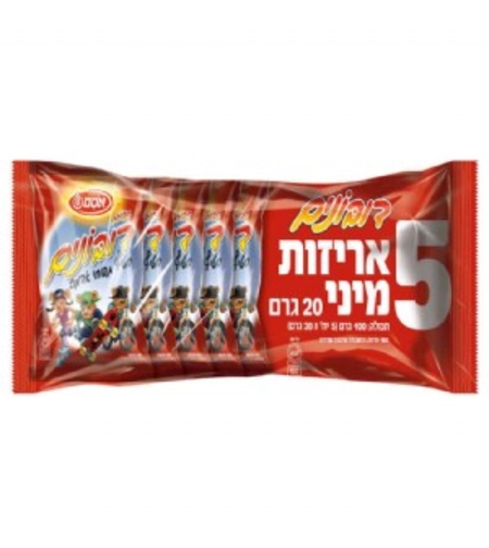 דובונים קלאסי 5 אריזות מיני 20 גרם