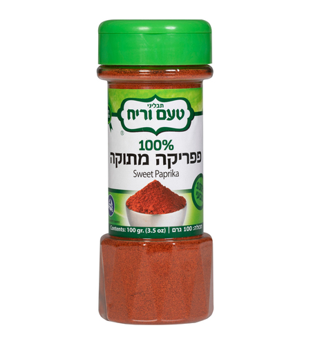 פפריקה מתוקה 100 גרם