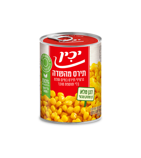 תירס מהשדה בלי תוספת סוכר יכין