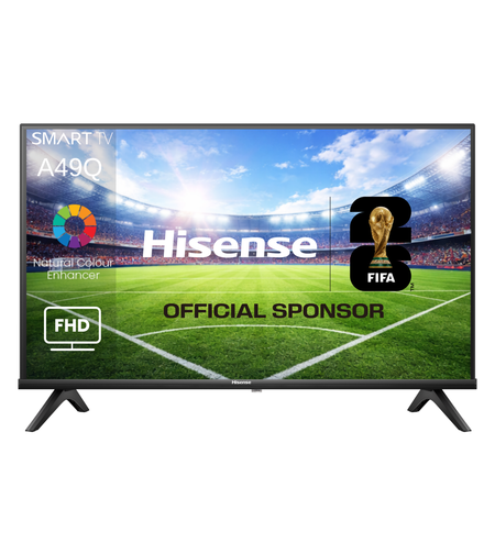 טלוויזיה 40״ Hisense SMART DLED 40A49Q