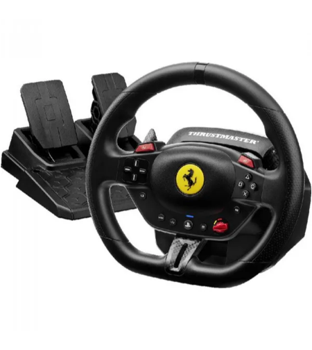 הגה מירוצים ודוושות - Thrustmaster T98 Ferrari GTB (PlayStation\PC)