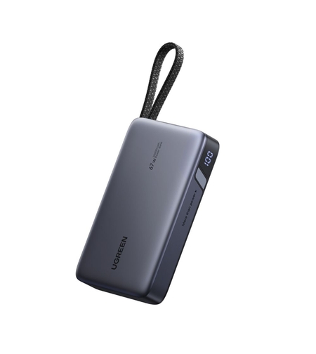 סוללת גיבוי UGREEN Nexode 20000mAh 67W עם כבל מובנה
