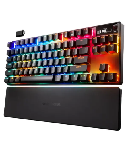 מקלדת גיימינג אלחוטית - SteelSeries Apex Pro Gen 3 TKL Wireless