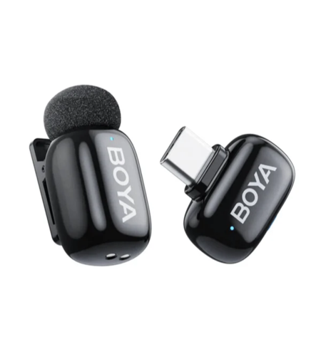 מיקרופון דש אלחוטי - Boya Mini 17 Type-C
