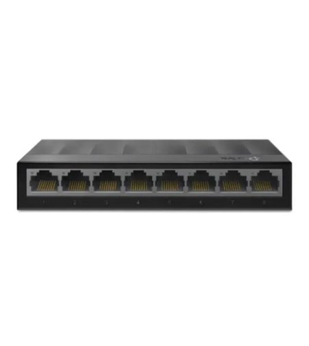 מתג/סוויץ' רשת 8 יציאות - TP-Link LS1008G 8P