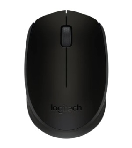 עכבר אלחוטי Logitech M171 Retail - צבע שחור / אפור