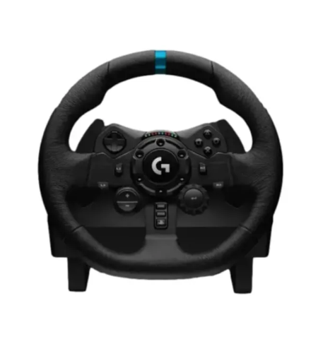 הגה מירוצים ודוושות - Logitech G923 TrueForce (PlayStation\PC)