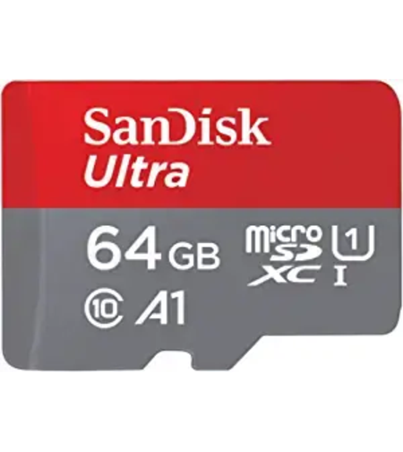 כרטיס זיכרון SanDisk Ultra MicroSD 64GB