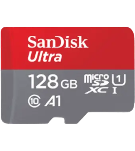 כרטיס זיכרון SanDisk Ultra MicroSD 128GB