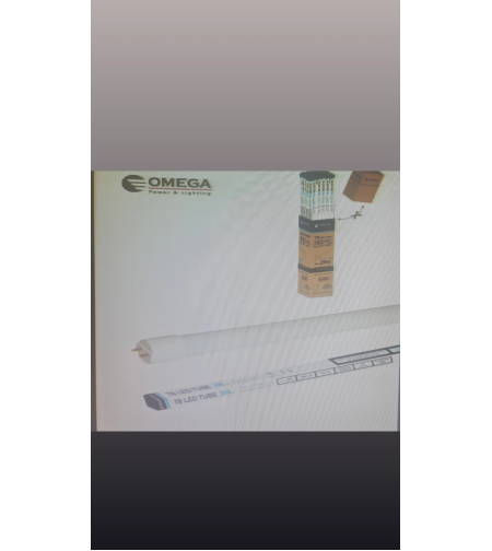 פלורסנט טיוב לד T8 26W 6500K OMEGA