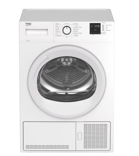 מייבש כביסה 8 ק”ג קונדנסור beko בקו DU8112TX0W