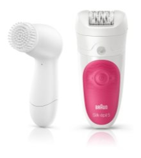 מסיר שיער Silk-epil 5 5-329 רגליים + מברשת לפנים Braun