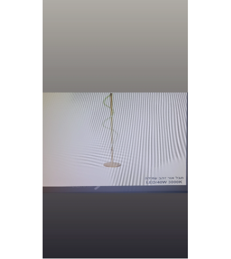 חבל אור זהב עמידה 3000K 40W LED