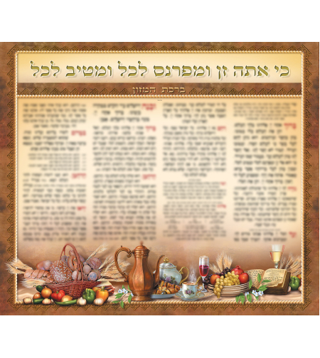 ברכת המזון 15-41