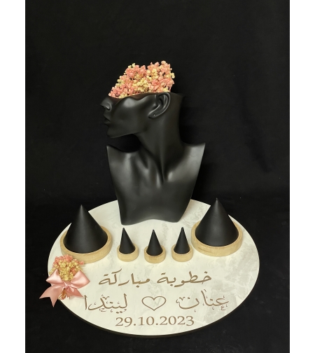 صنية ذهب خشب 2