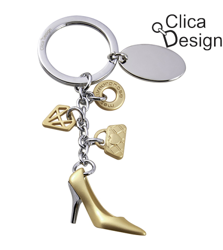 מחזיק מפתחות מתכת Fashion אופנה מבית Clica Design