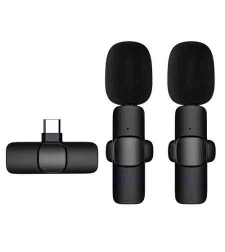 מיקרופון אלחוטי לסמראטפון Wireless Microphone K9 Type C