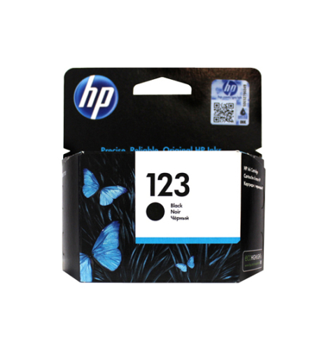 דיו שחור מקורי HP 123