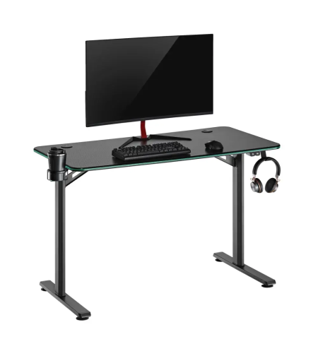 שולחן גיימינג מקצועי GMD08-1 RGB מבית LUMI