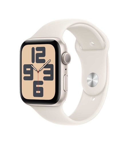 שעון חכם Apple Watch SE (Gen2) GPS 40mm Starlight Aluminium Case with Sport Band - M/L