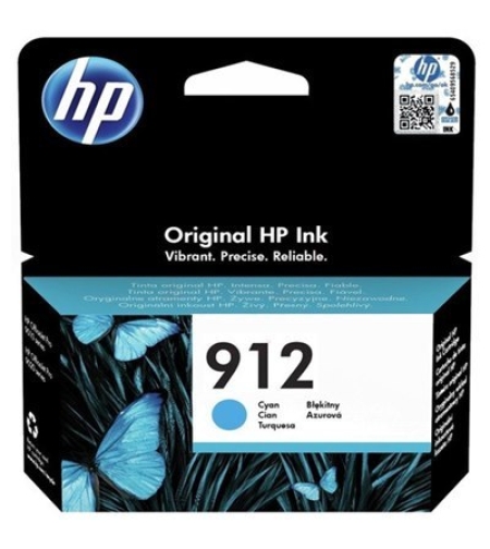 דיו כחול מקורי HP 912
