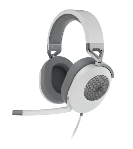 אוזניות גיימינג לבן Corsair HS65 Surround 7.1