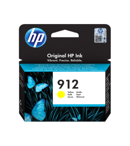 דיו צהוב מקורי HP 912