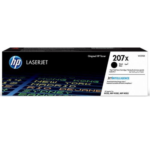 טונר שחור מקורי HP W2210X 207X