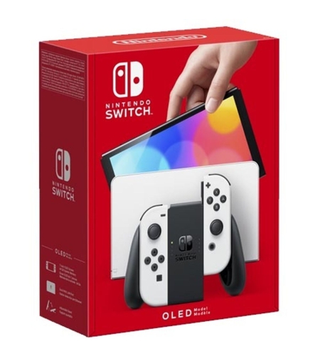 קונסולה נינטנדו לבן  Nintendo Switch OLED